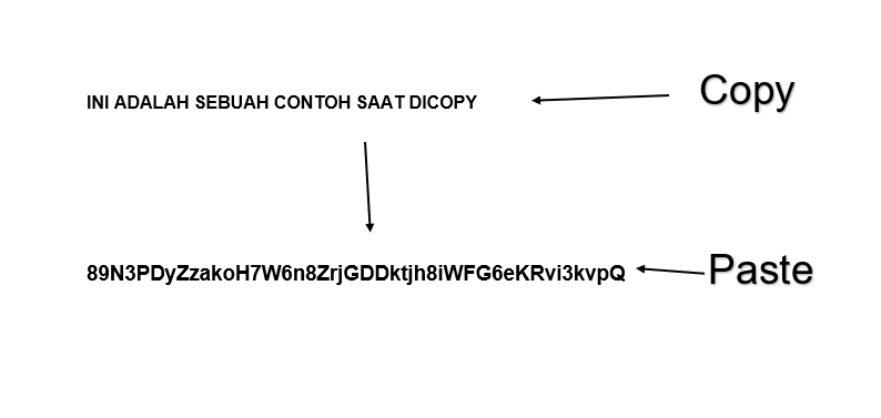 Saat copy Paste muncul 89N3PDyZzakoH7W6n8ZrjGDDktjh8iWFG6eKRvi3kvpQ ini solusinya